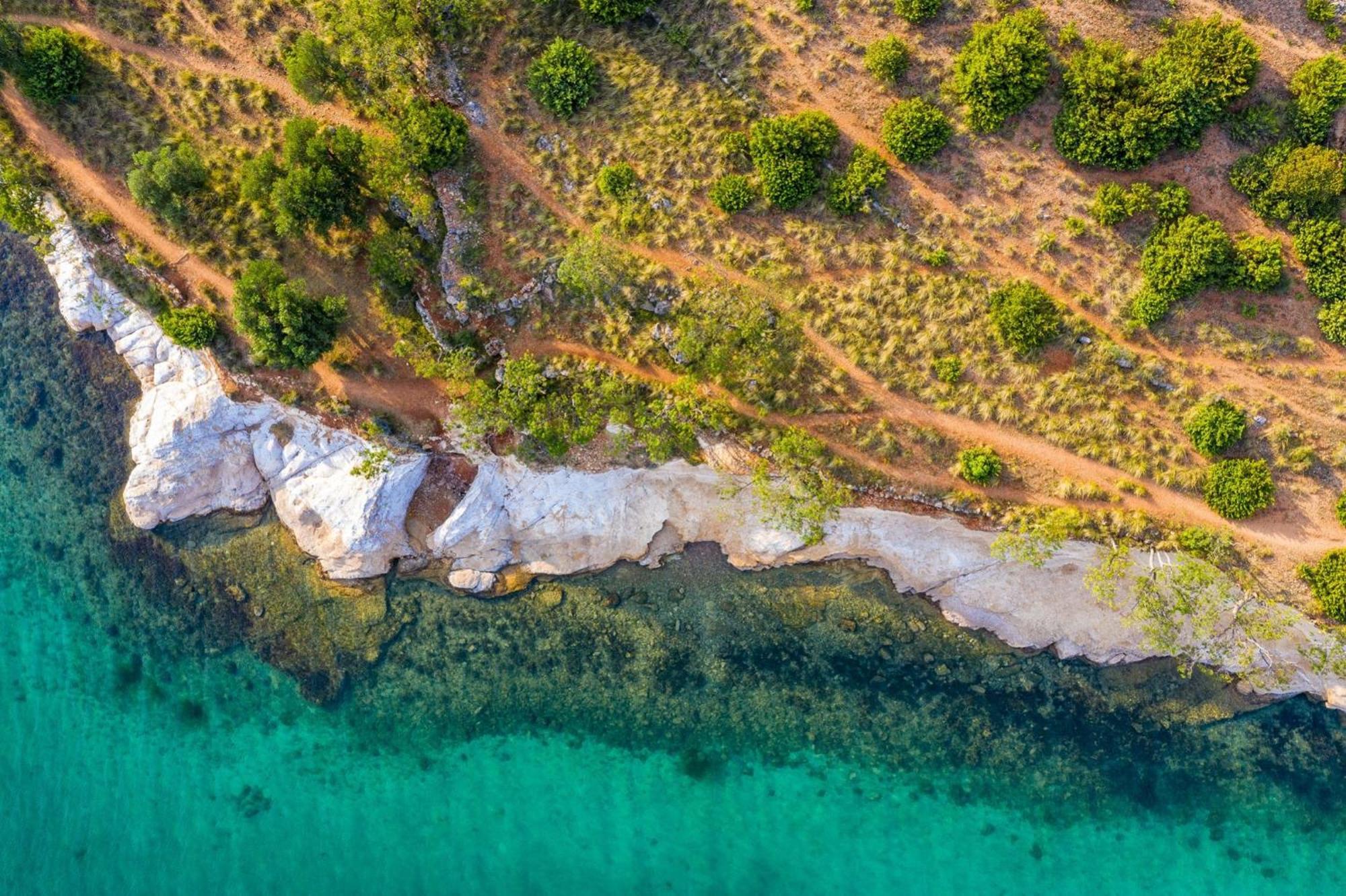 Ventus Green - Stone House Near National Park Paklenica And Sea Apartman Seline Kültér fotó